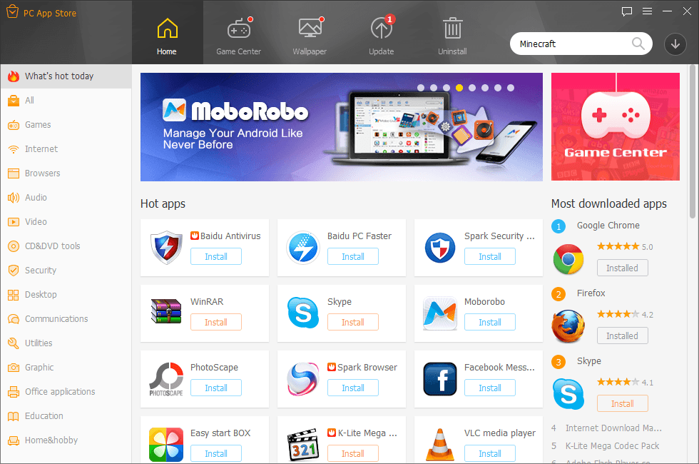 Recommended app store for computer free